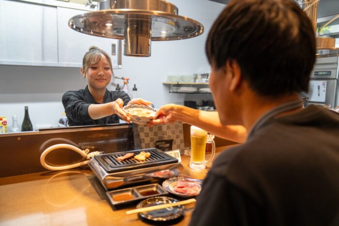 おひとりの焼肉に
